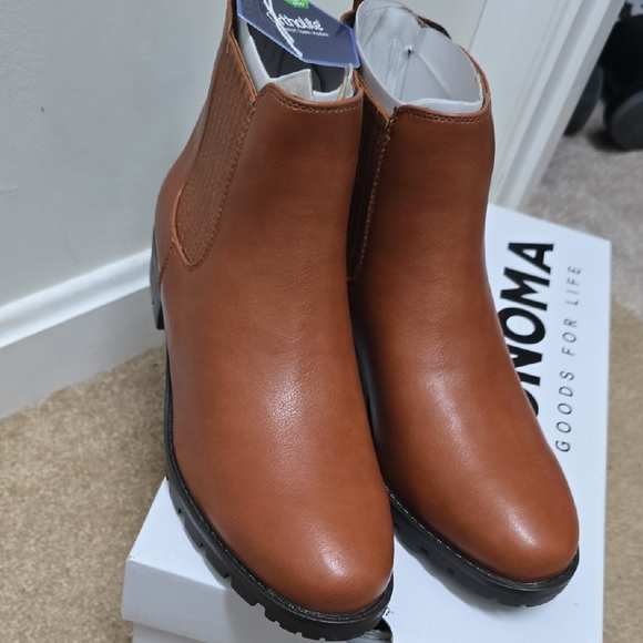 Sonoma Cognac Ortholite Eco Boots - Size 8 - Picture 3 of 9